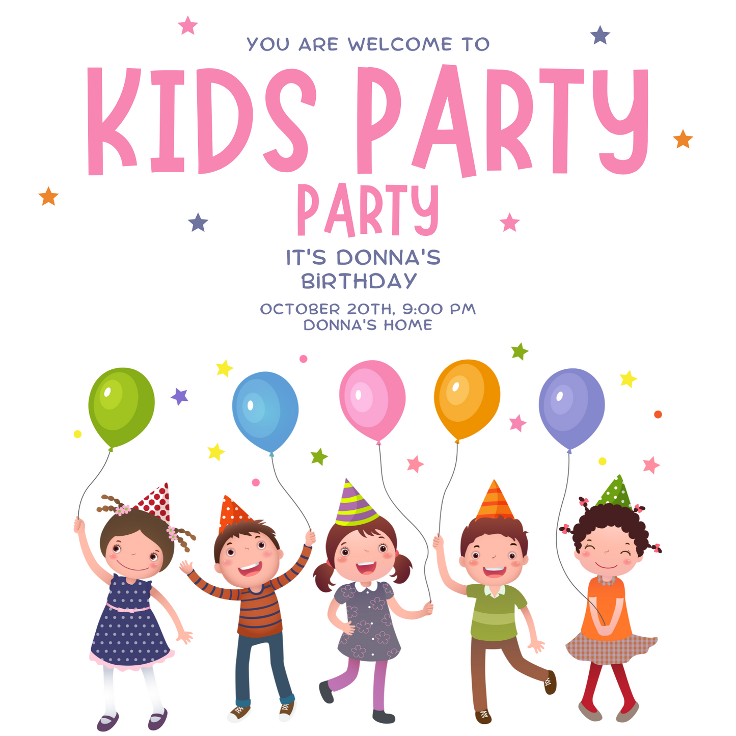 Birthday Party Invitation