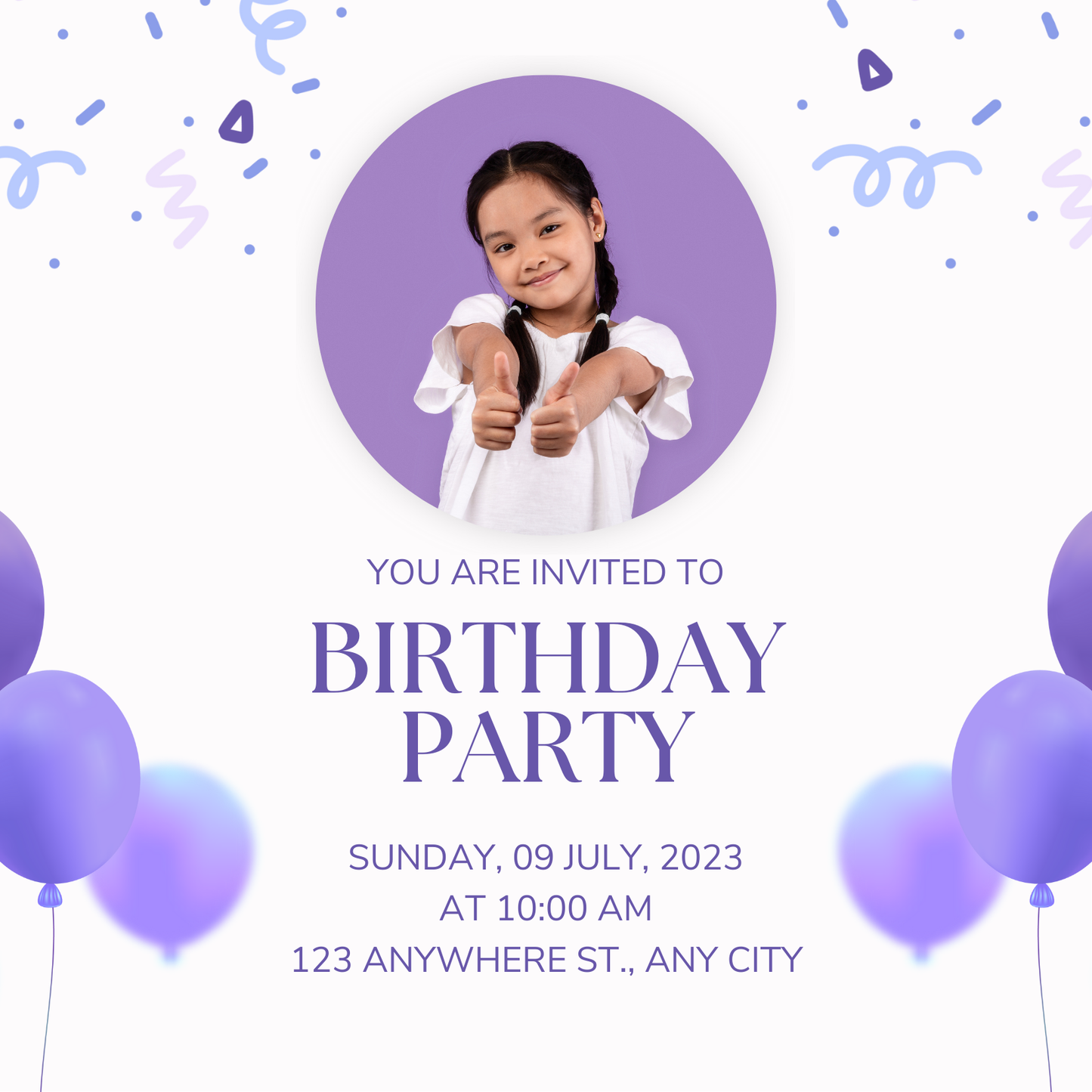Birthday Party Invitation
