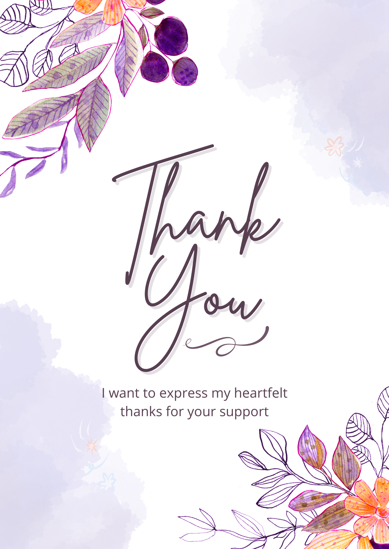 Thank You Card