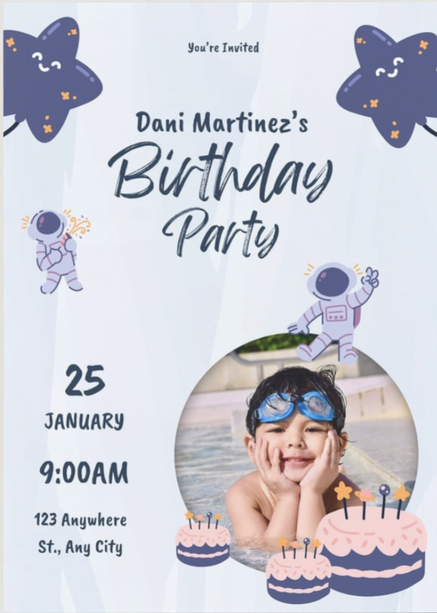 Birthday Party Invitation